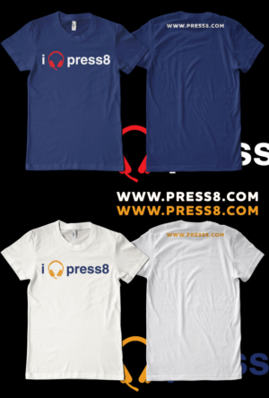 T-shirt Design by rickyadri for Press8 Telecom | Design: #28005022