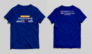 T-shirt Design by SAI DESIGNS for Press8 Telecom | Design: #28024782