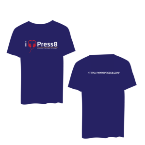 T-shirt Design by dskyvbc for Press8 Telecom | Design #28005772