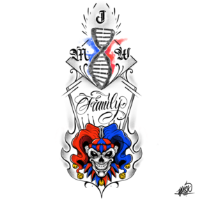 Tattoo Design by El Yisk 2 for this project | Design #27996690