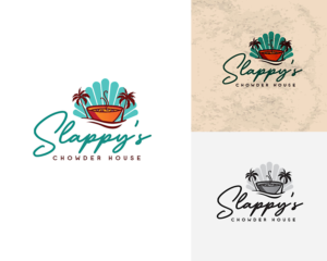 Slappy’s Chowder House | Logo Design by radleon