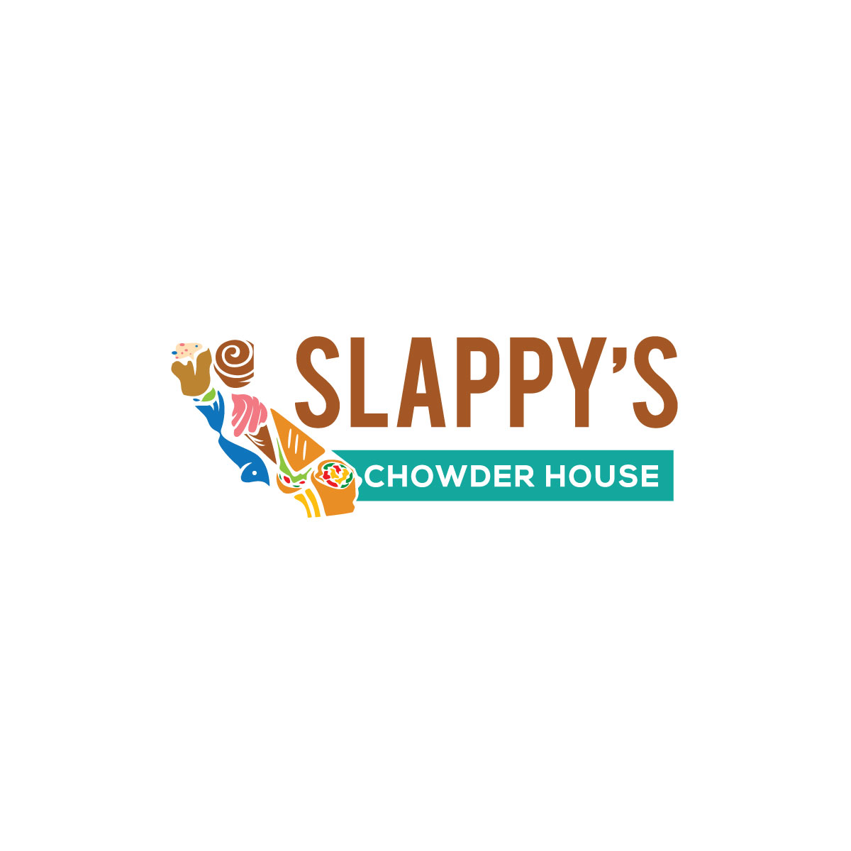 Logo Design for Slappy’s Chowder House by Kreative Fingers Design