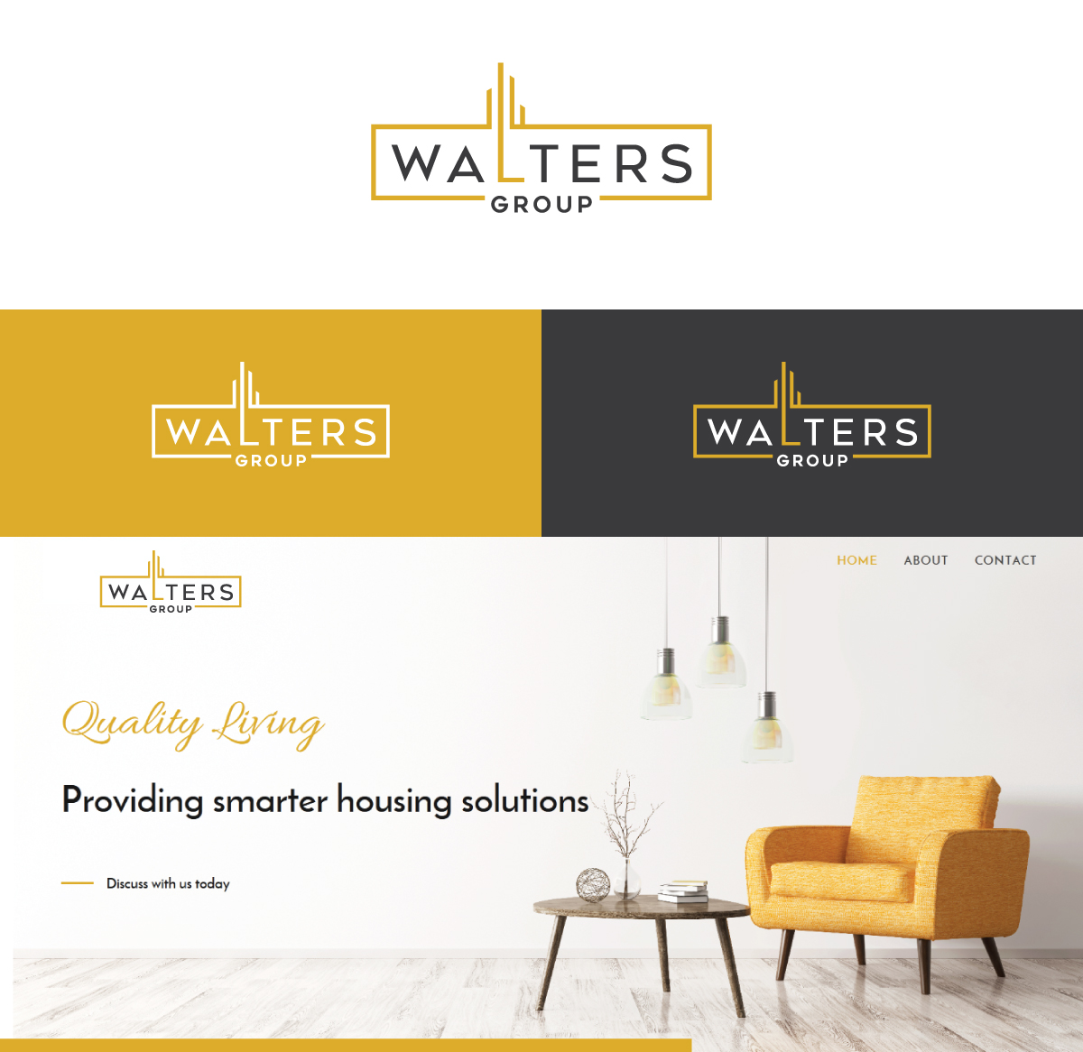 Logo Design by ecorokerz for WALTERS GROUP | Design #28001027