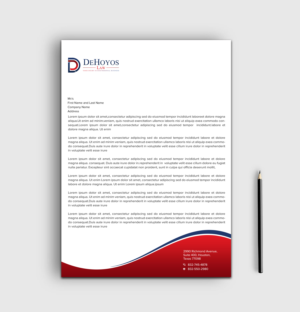 Stationery Design by sadikul islam for DeHoyos Law | Design: #28020283