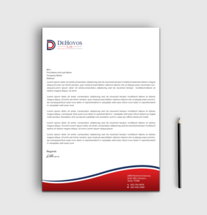 Stationery Design by sadikul islam for DeHoyos Law | Design: #28021348