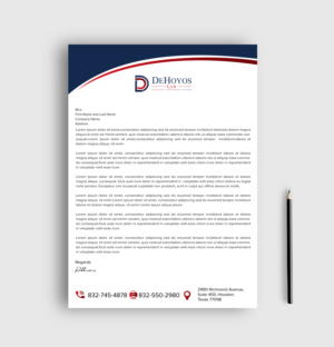 Stationery Design by sadikul islam for DeHoyos Law | Design: #28032626