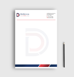 Stationery Design by sadikul islam for DeHoyos Law | Design: #28033682