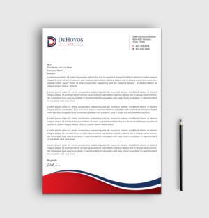 Stationery Design by sadikul islam for DeHoyos Law | Design: #28033834
