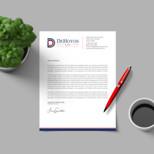 Diseño de Papelería por RENEXIT para DeHoyos Law | Diseño: #28006988