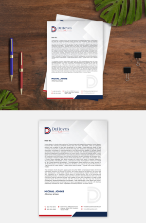 Stationery Design by debdesign for DeHoyos Law | Design: #28009122