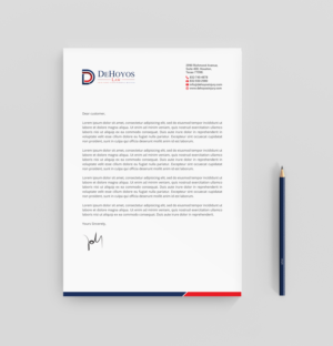 Stationery Design by R.design for DeHoyos Law | Design: #27996979