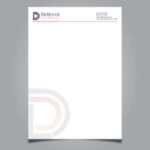 Diseño de Papelería por Imagine design000 para DeHoyos Law | Diseño: #27996905