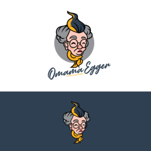 Omama Egger  (Familyauszeit if possible as a subline or slogan) | Diseño de Logo por brand maker