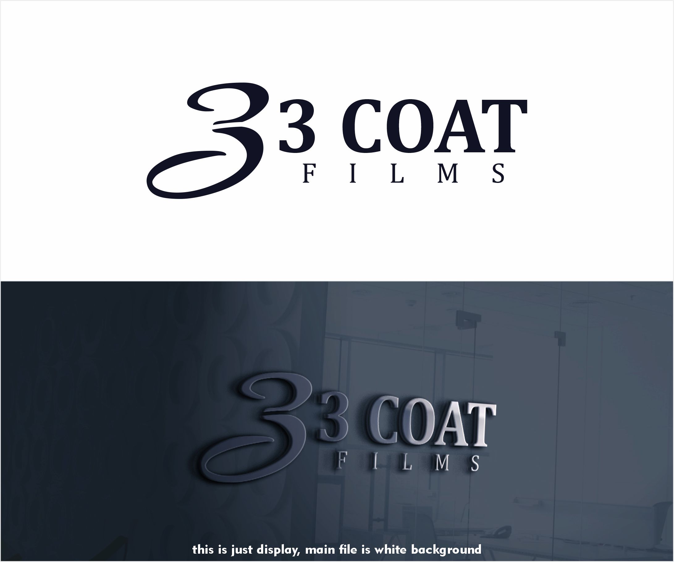 Diseño de Logo por alkaline para 3 Coat Films | Diseño #28000262