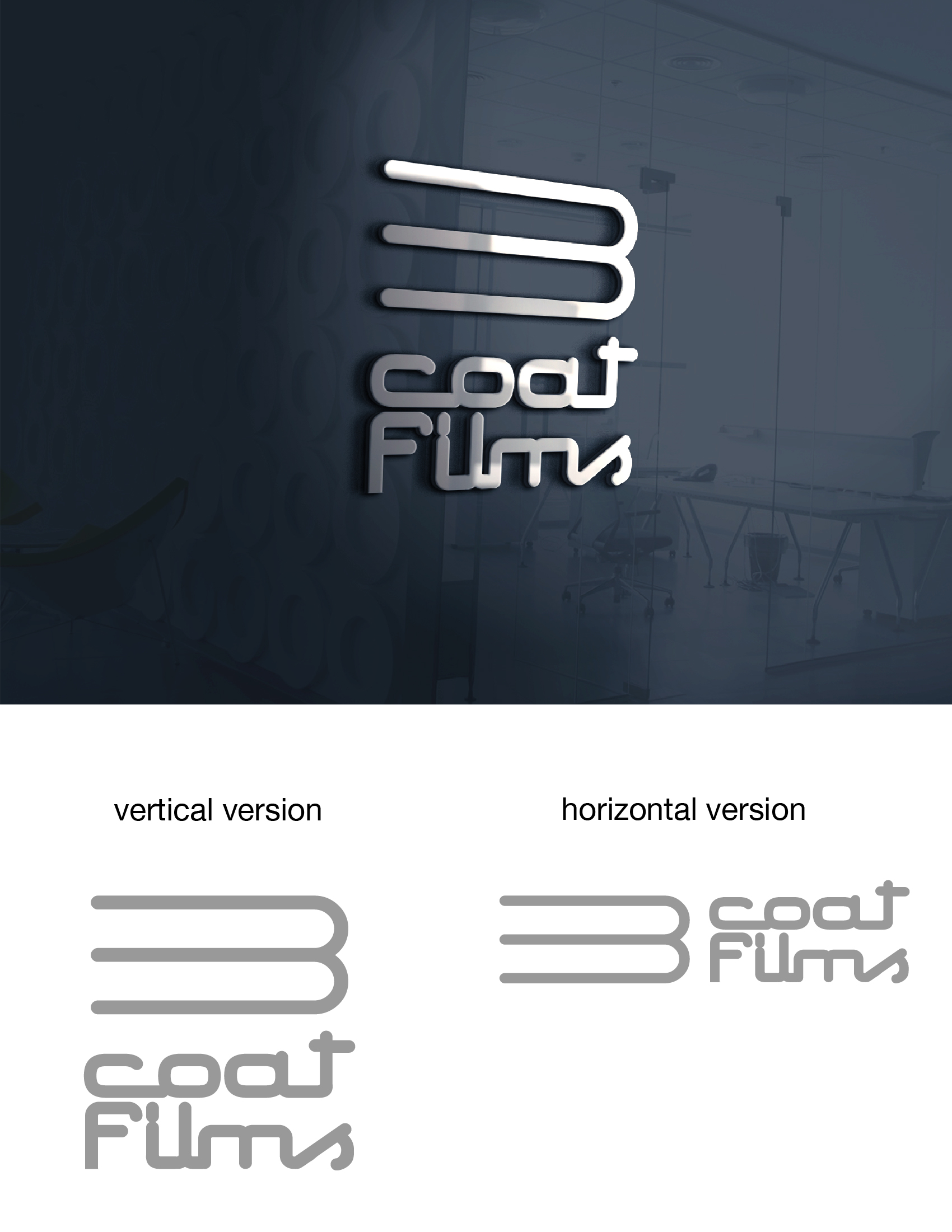 Diseño de Logo por @gus para 3 Coat Films | Diseño #27999347