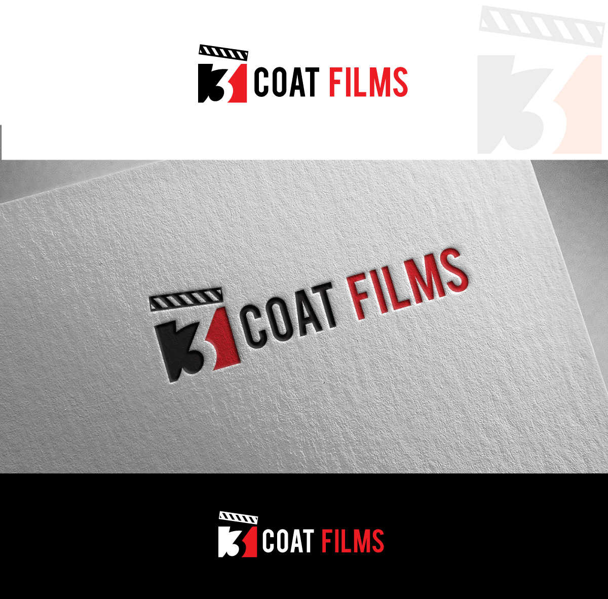 Logo Design by creativepix for 3 Coat Films | Design #28002344
