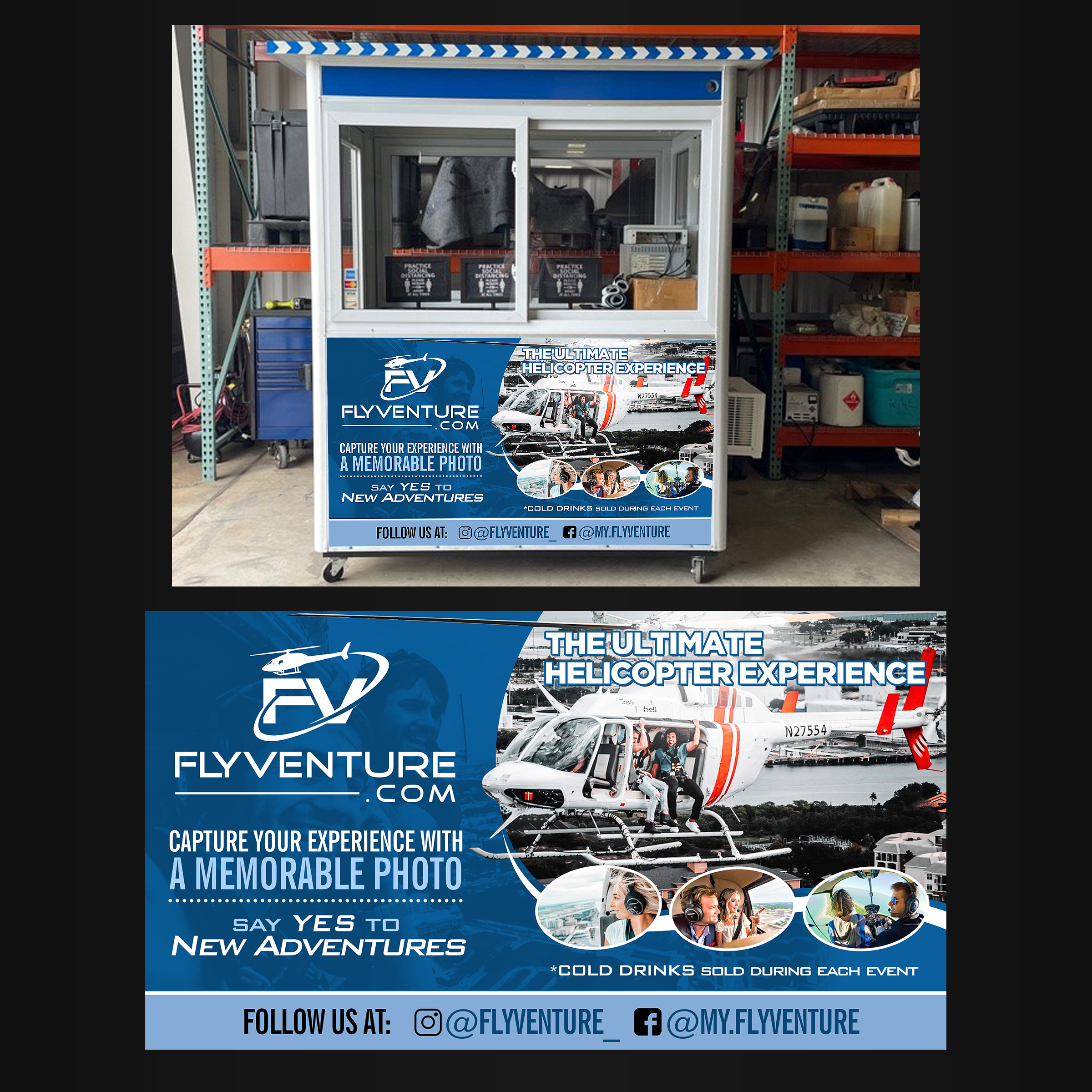 Signage Design by Designers Hub for Heli Aviation Florida, LLC | Design #28010325
