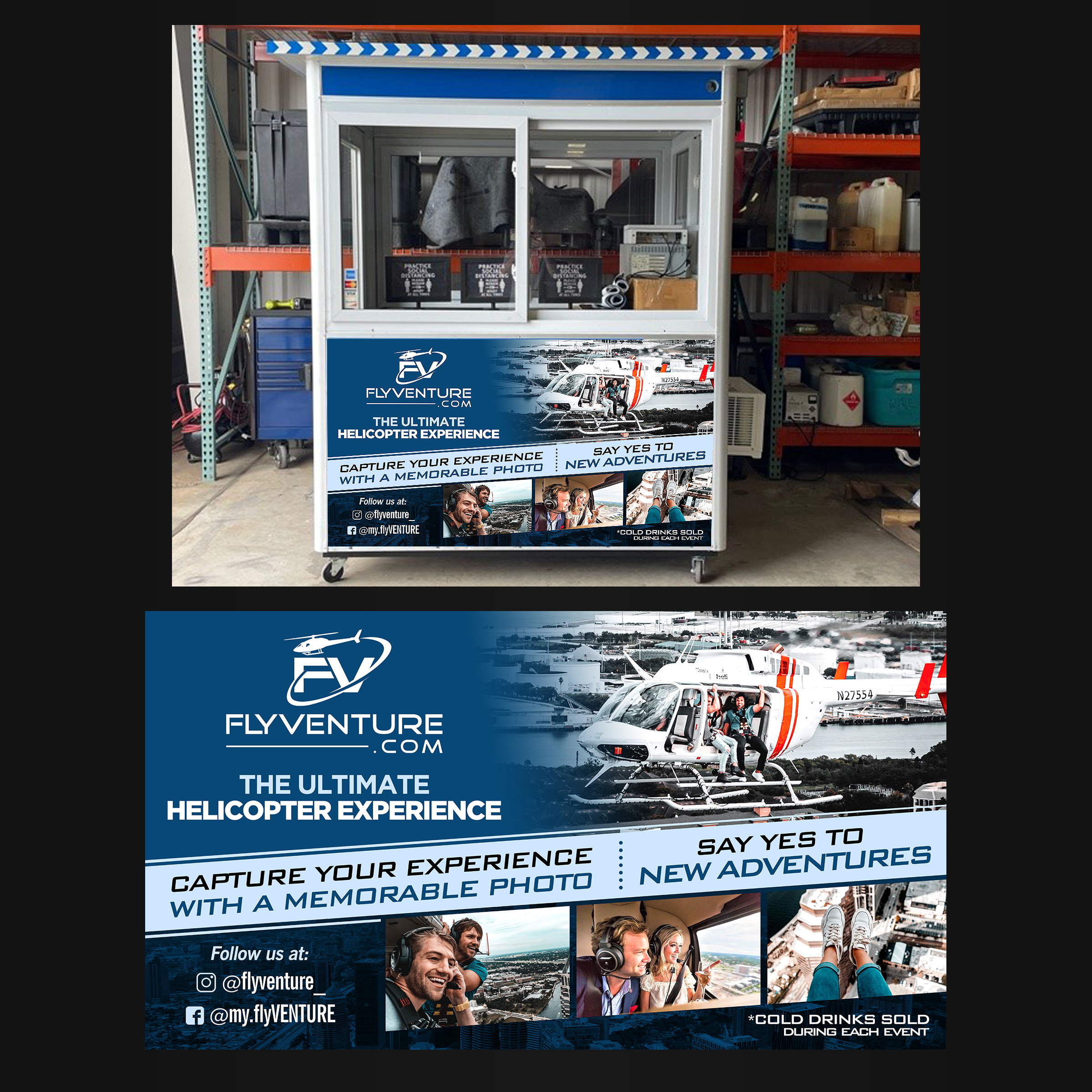 Signage Design by Designers Hub for Heli Aviation Florida, LLC | Design #28010326