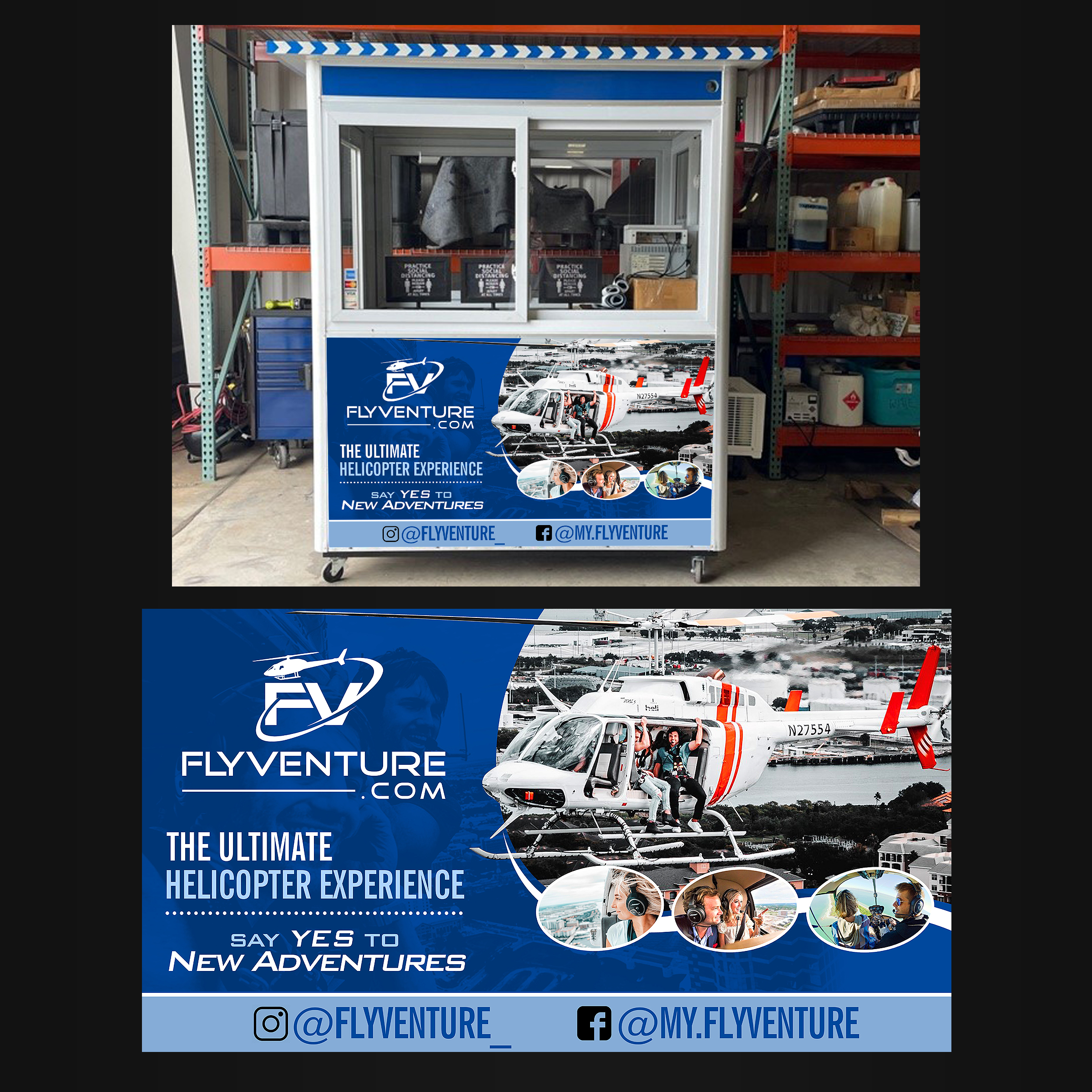 Design de Panneau par Designers Hub pour Heli Aviation Florida, LLC | Design #28018128