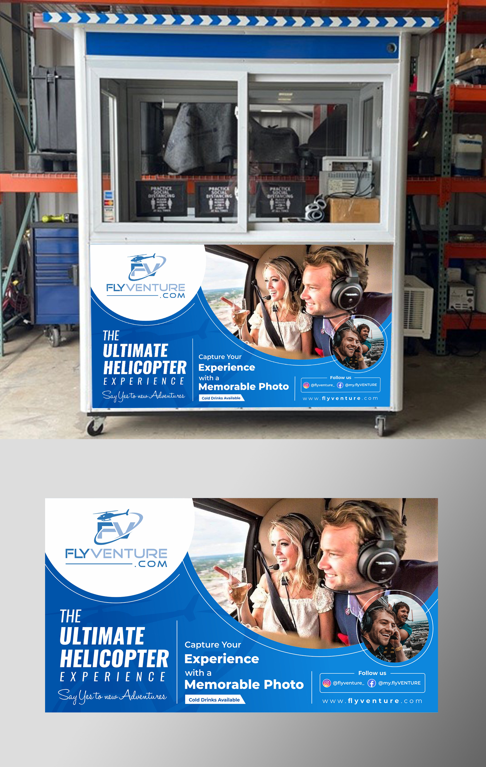 Signage Design by KreativeMadz for Heli Aviation Florida, LLC | Design #28001284