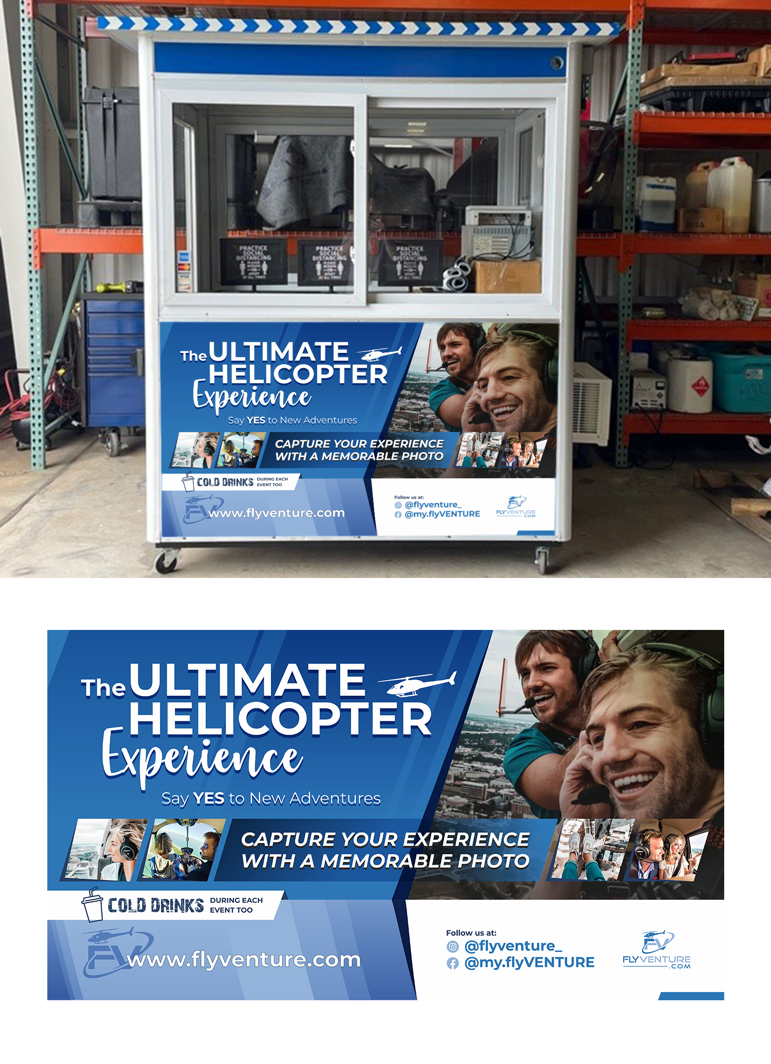 Signage Design by KreativeMadz for Heli Aviation Florida, LLC | Design #28002408
