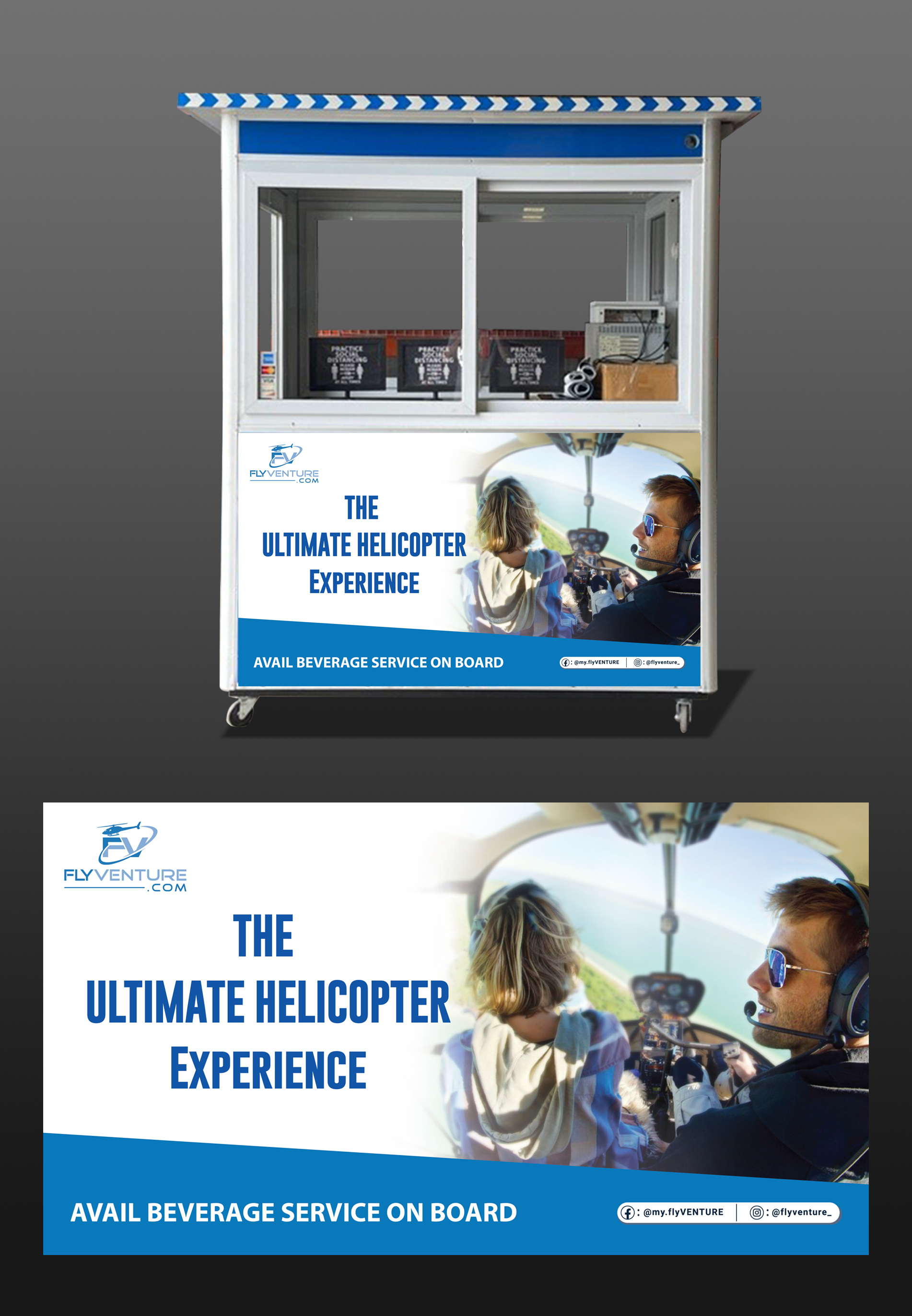 Signage Design by S K Roy for Heli Aviation Florida, LLC | Design #28013880
