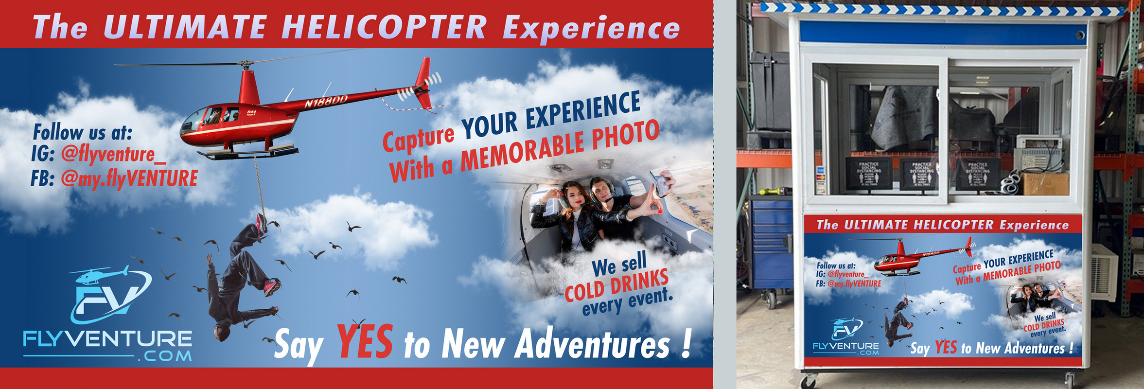 Signage Design by Tatyana Tomskaya for Heli Aviation Florida, LLC | Design #28011245