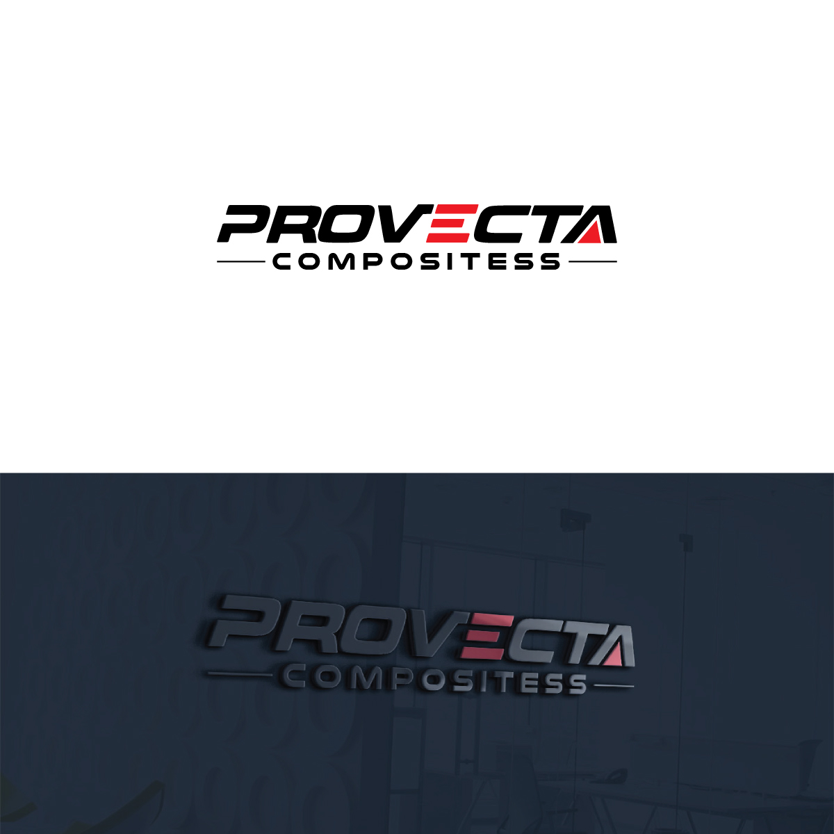 Logo Design by Deziners Zone for Provecta Composites | Design #28001248