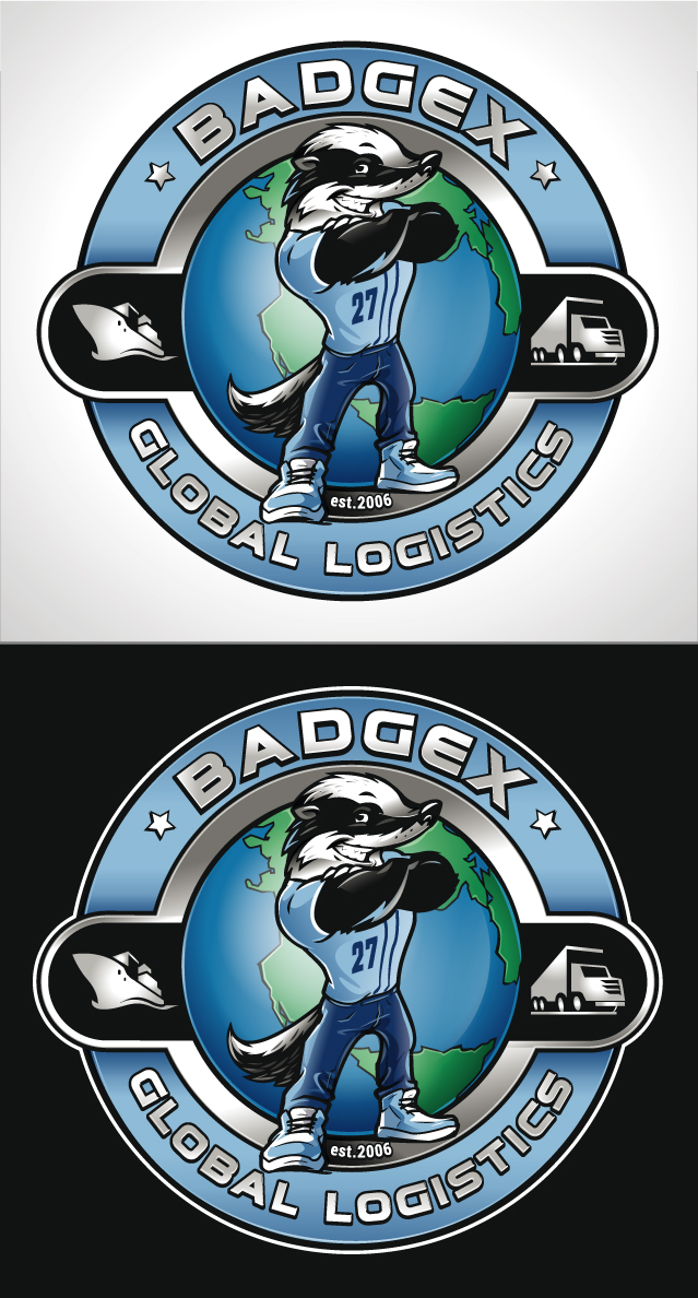 Logo Design by Suprakash 3 for Badgex Global Logistics | Design #28024799