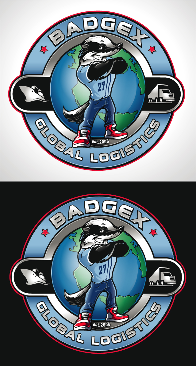 Logo Design by Suprakash 3 for Badgex Global Logistics | Design #28028522