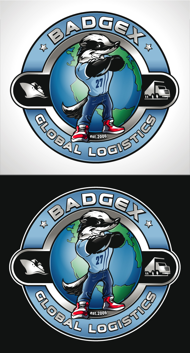 Logo Design by Suprakash 3 for Badgex Global Logistics | Design #28028523