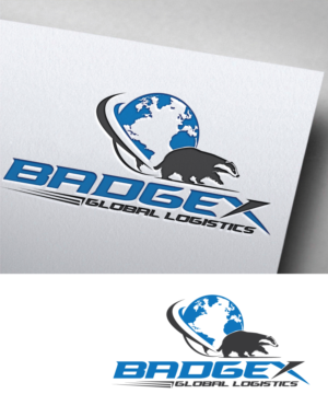 Logo Design by Om Namah Shivay for Badgex Global Logistics | Design #28004263