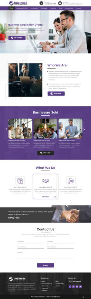 Web Design by pb for this project | Design #28004407