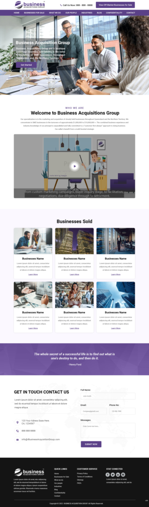 Web Design by pb for this project | Design: #28004410