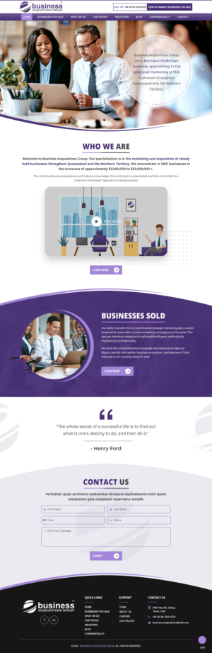 Web Design by pb for this project | Design: #28004413