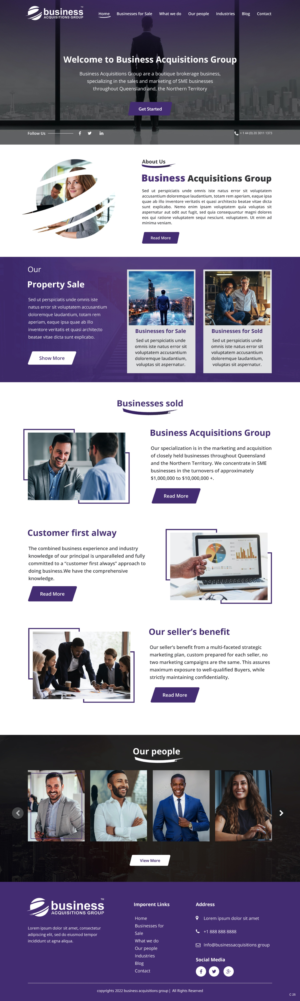 Web Design by pb for this project | Design: #28010701