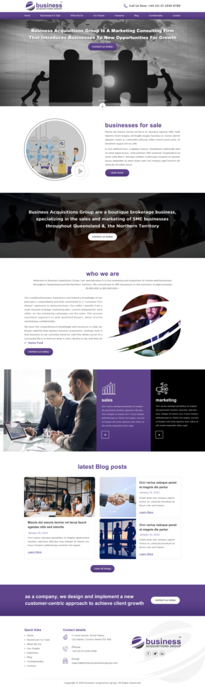 Web Design by Sbss for this project | Design: #28013874