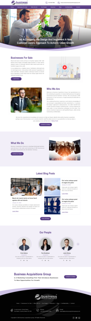 Web Design by Sbss for this project | Design: #28013875