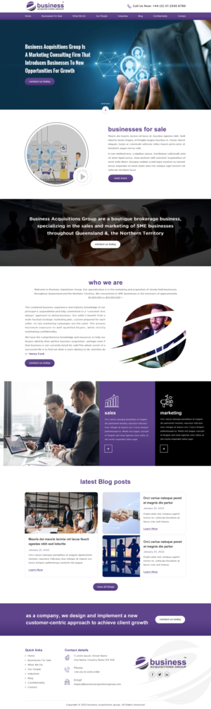 Web Design by Sbss for this project | Design: #28015190