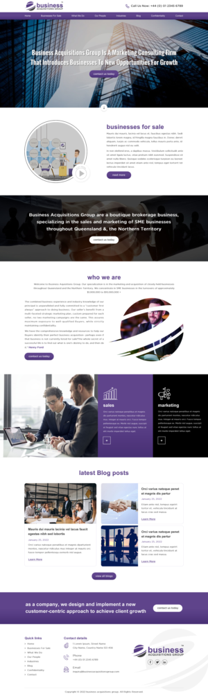 Web Design by Sbss for this project | Design: #28015192