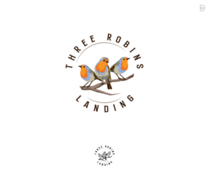 Three Robins Landing | Diseño de Logo por D_Mantra