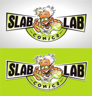 Slab Lab Comics | Diseño de Logo por Suprakash 3