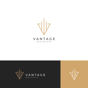 vantage real estate | Logo Design by wiwi design