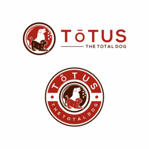 Totus - The Total Dog (Totus must have the long o (dash mark above) symbol) | Logo Design by jengges