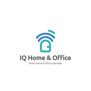 Logo Design by Muhammad Panji for IQ Home & Office | Design #28035539