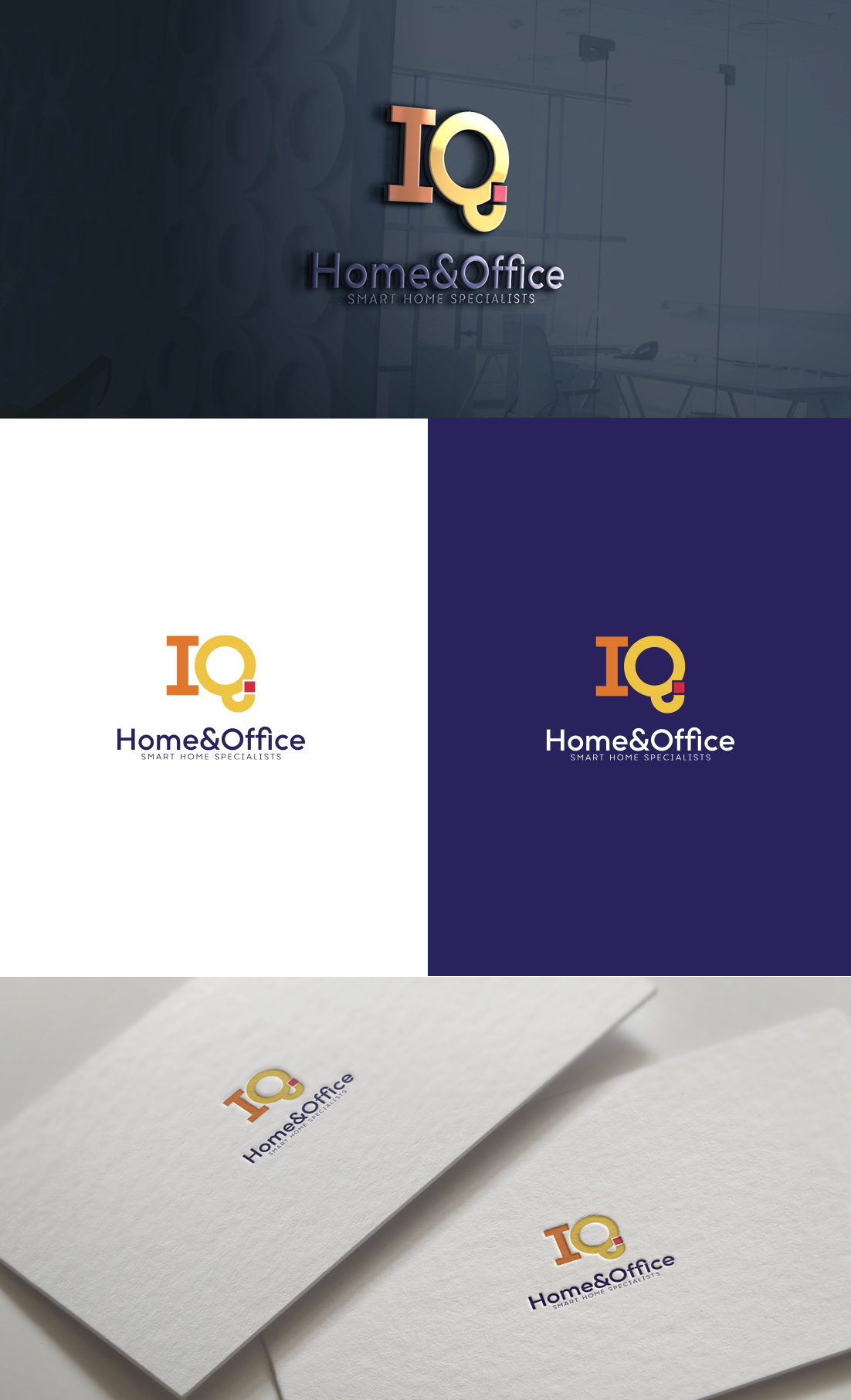 Logo-Design von GLDesigns für IQ Home & Office | Design #28004209