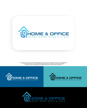 Diseño de Logo por QILLASOFT-Design para IQ Home & Office | Diseño: #28014581