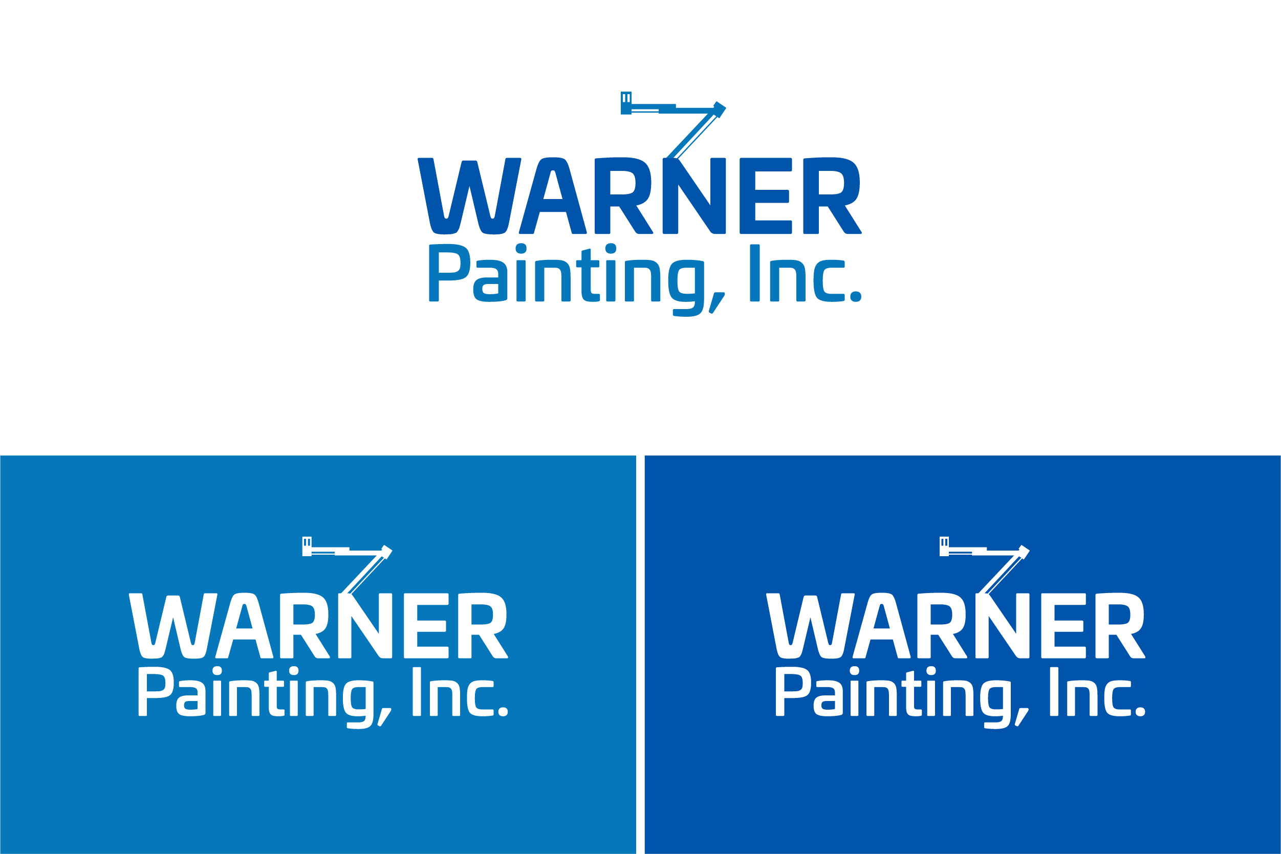 Logo Design by Rangsey Ator for Warner Painting, Inc. | Design #28004844