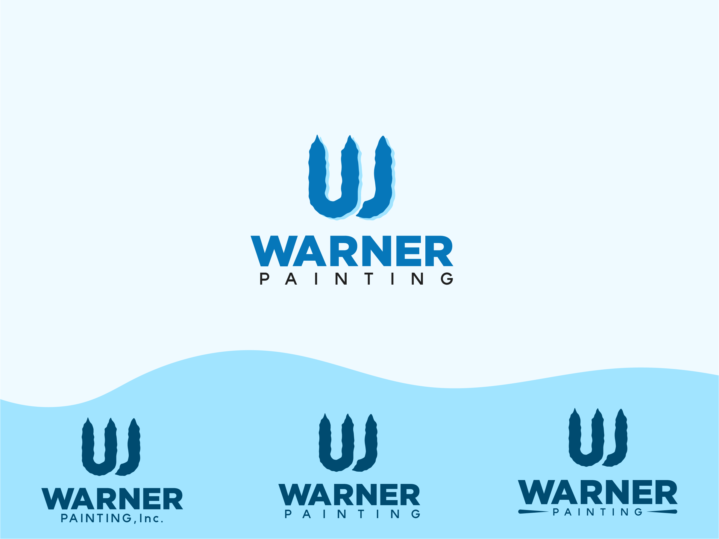 Design de Logo par Usman Graphics pour Warner Painting, Inc. | Design #28032748