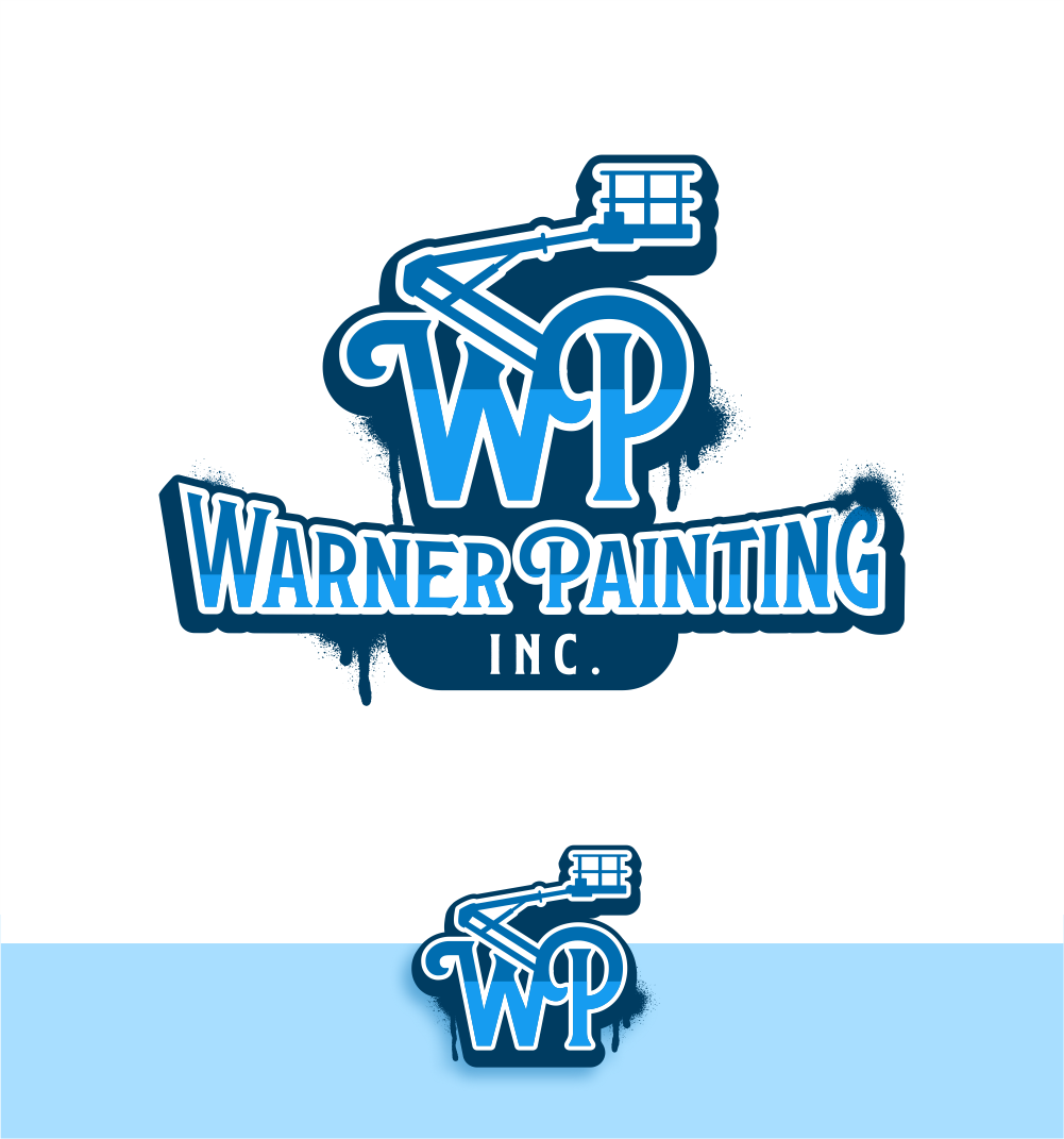 Logo Design by LUTNG. for Warner Painting, Inc. | Design #28010838